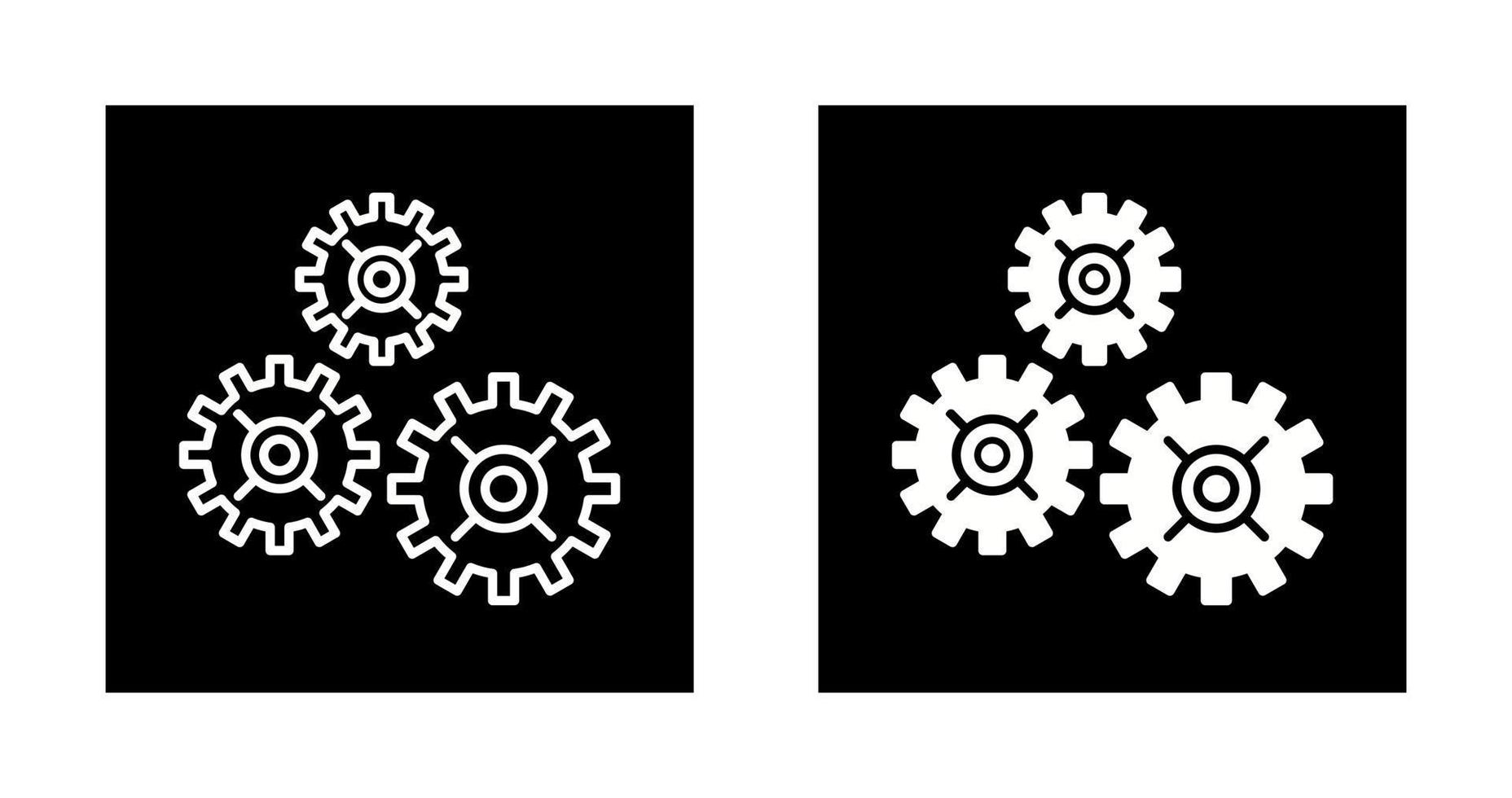Multiple Cogwheels Vector Icon