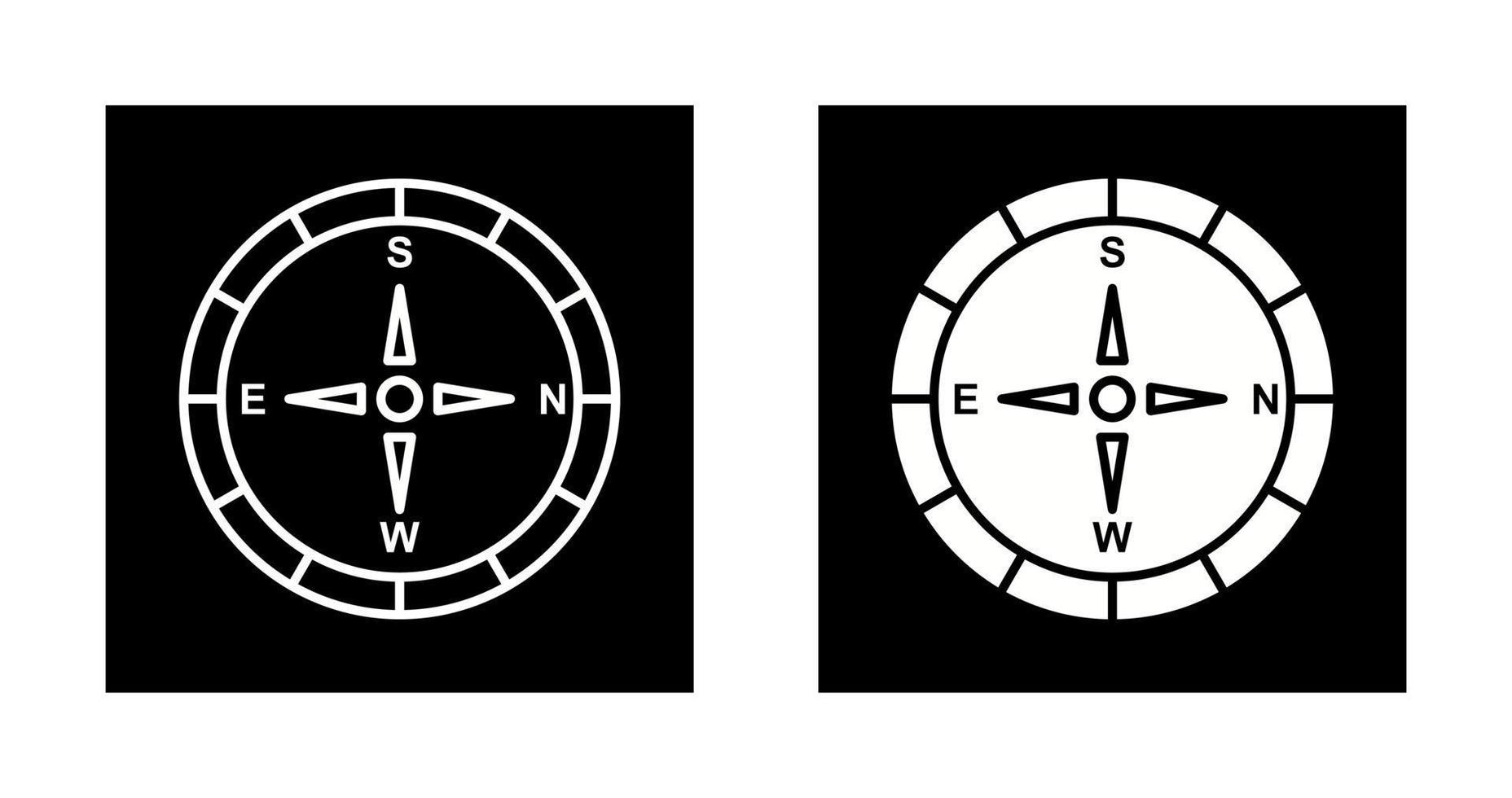 Compass Vector Icon