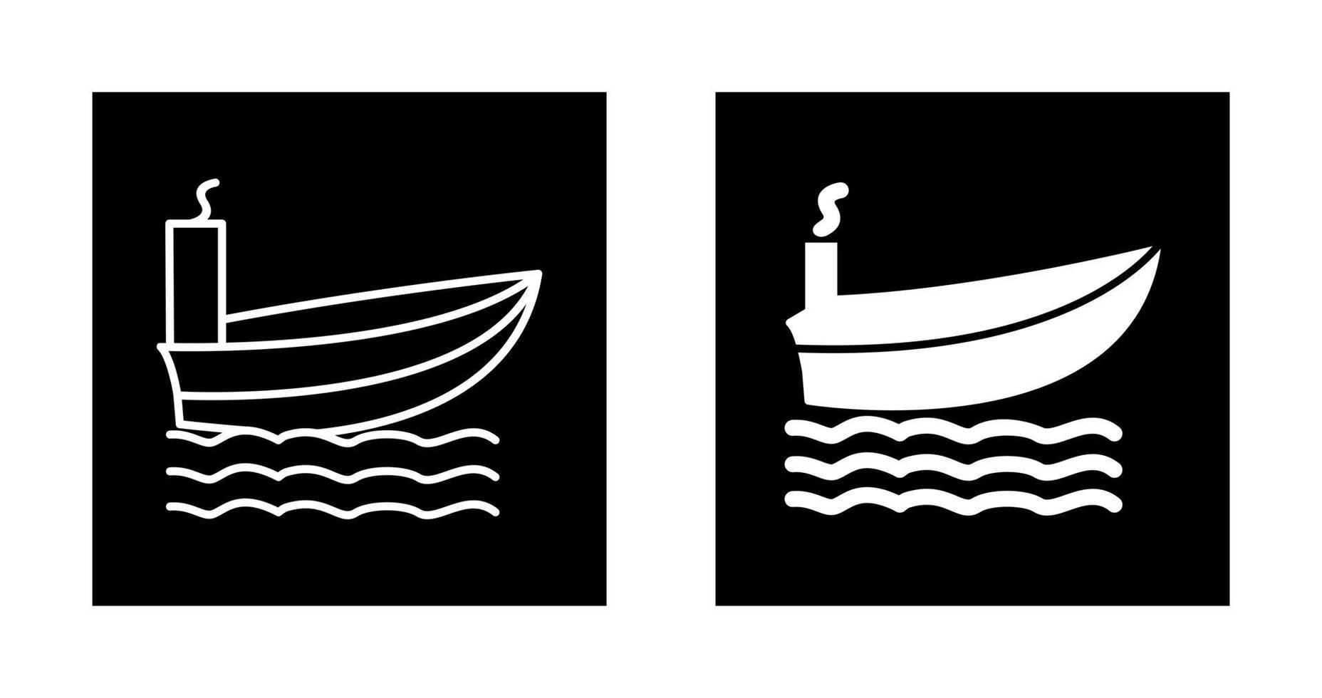 Steamship Vector Icon