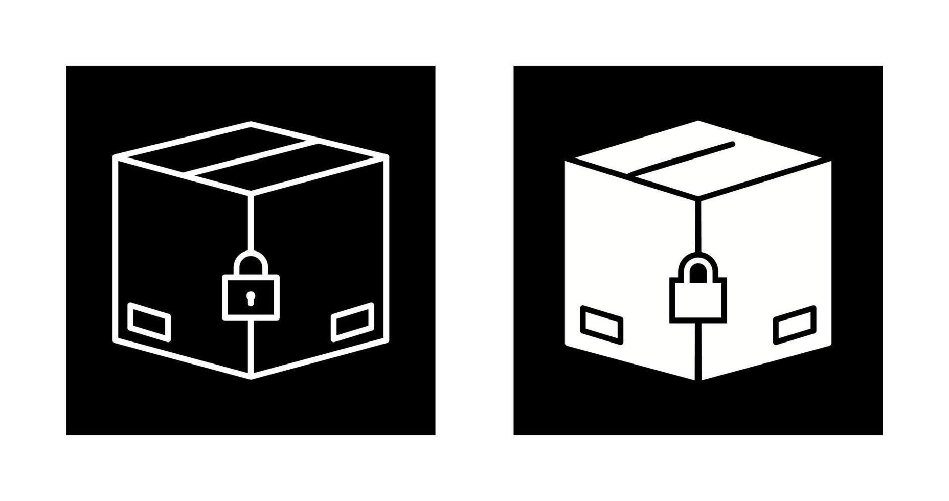Secure Package Vector Icon