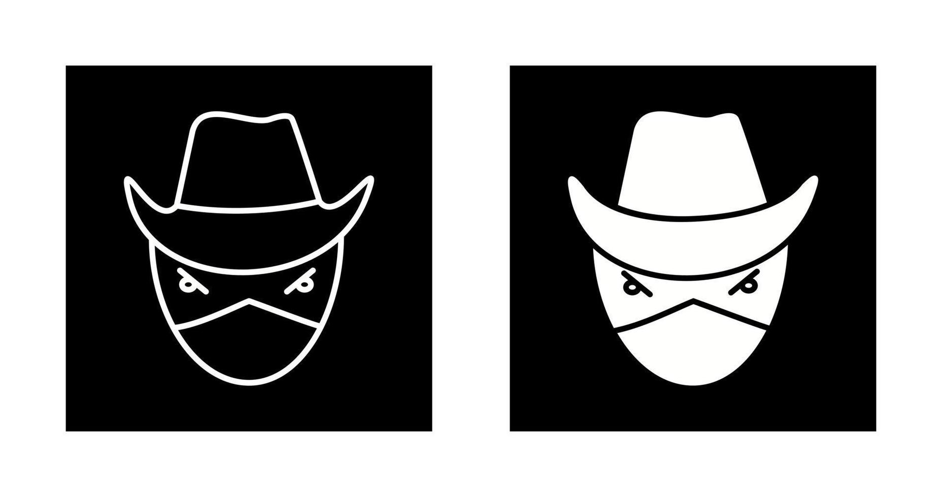 Bandit Vector Icon