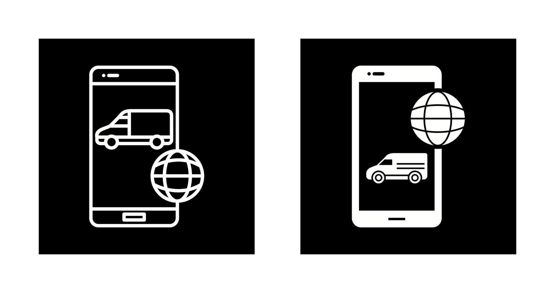 Online Logistics Vector Icon