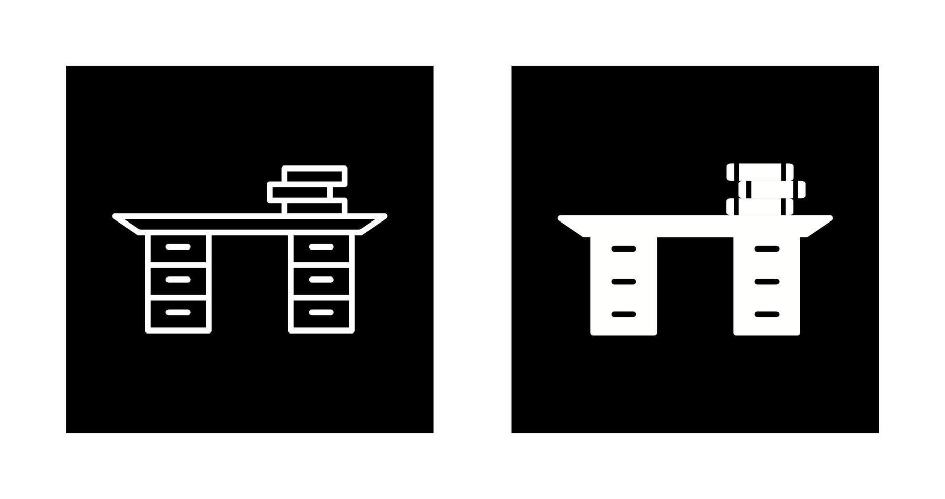 Lunch Table Vector Icon
