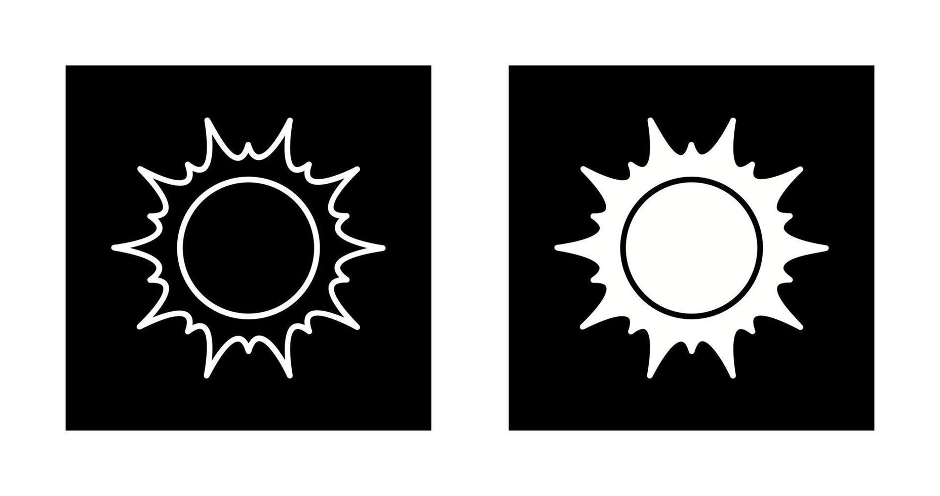 Sun Vector Icon