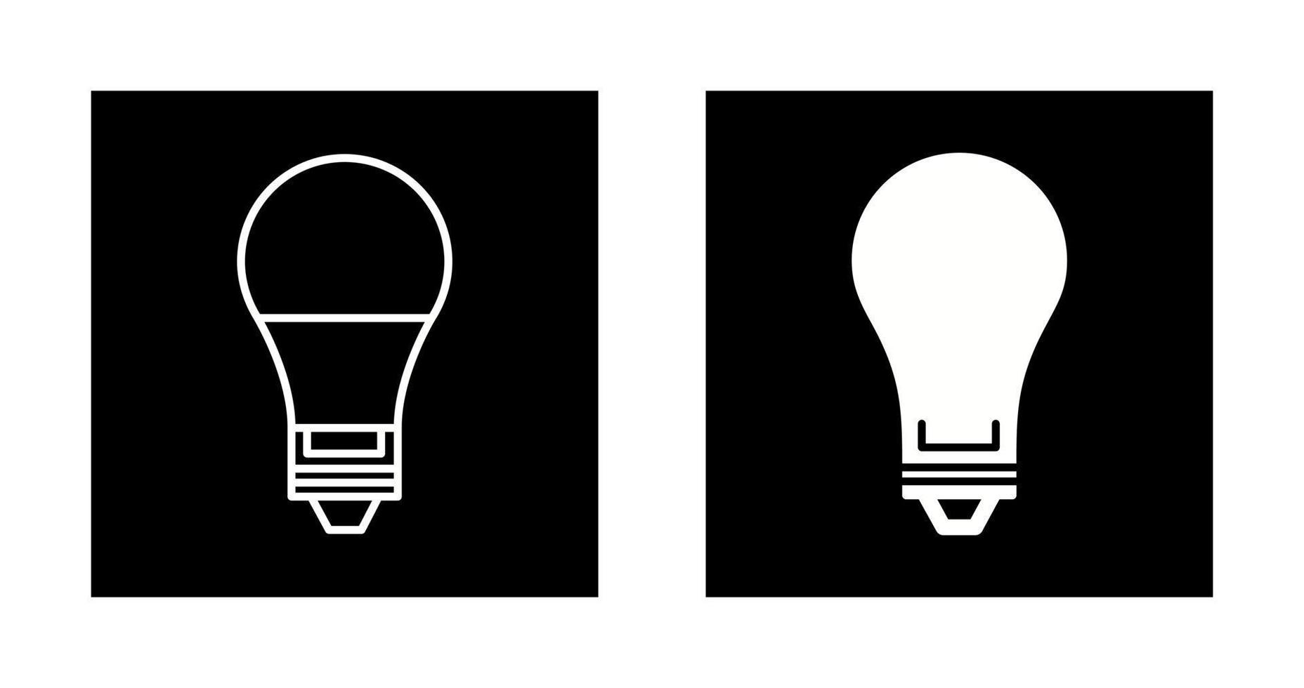 Electric Bulb Vector Icon