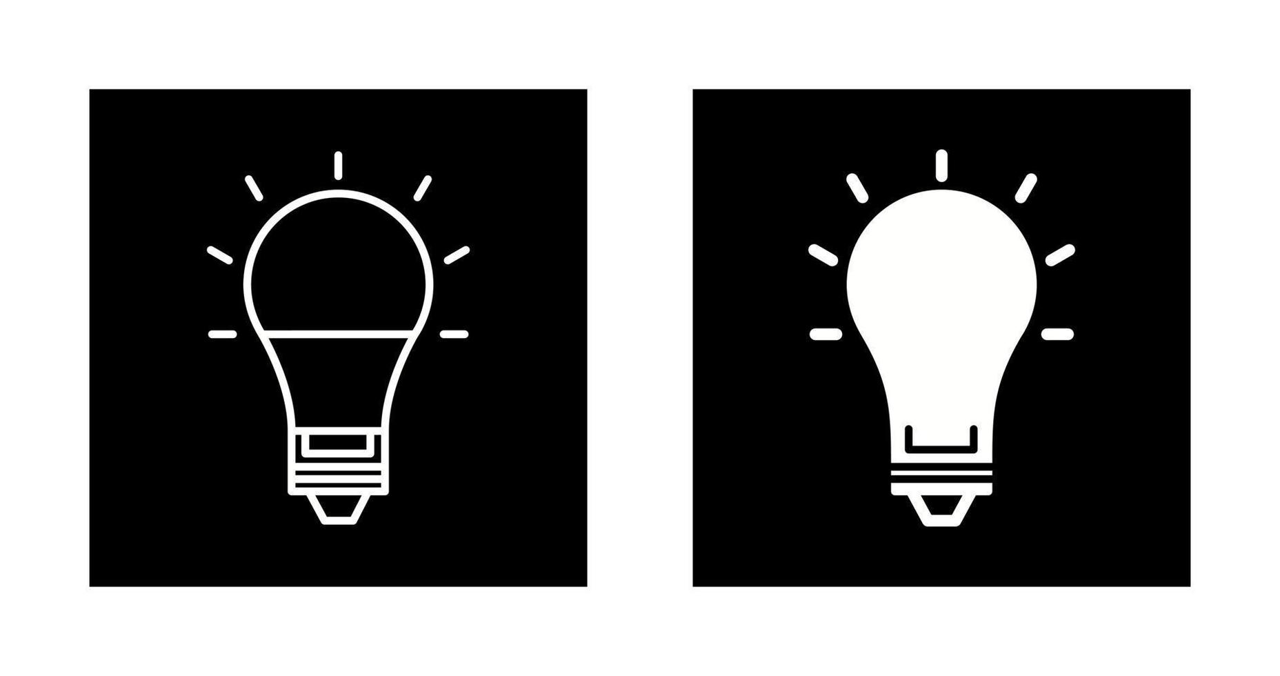 Electric Bulb Vector Icon