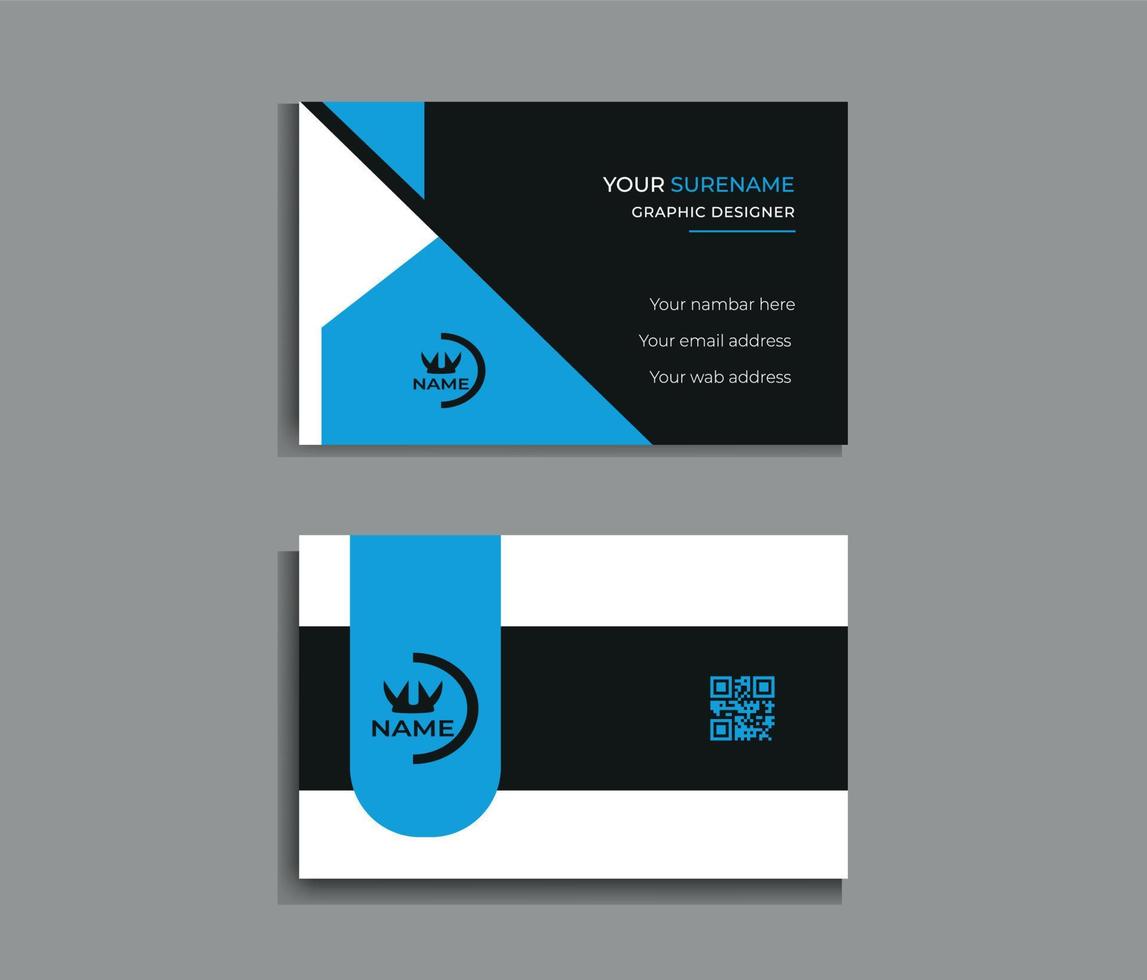 business card, business card template, vector pixel style modern unique blue minimalist gold elegant vector illustrator blank vertical mosaic business card design.