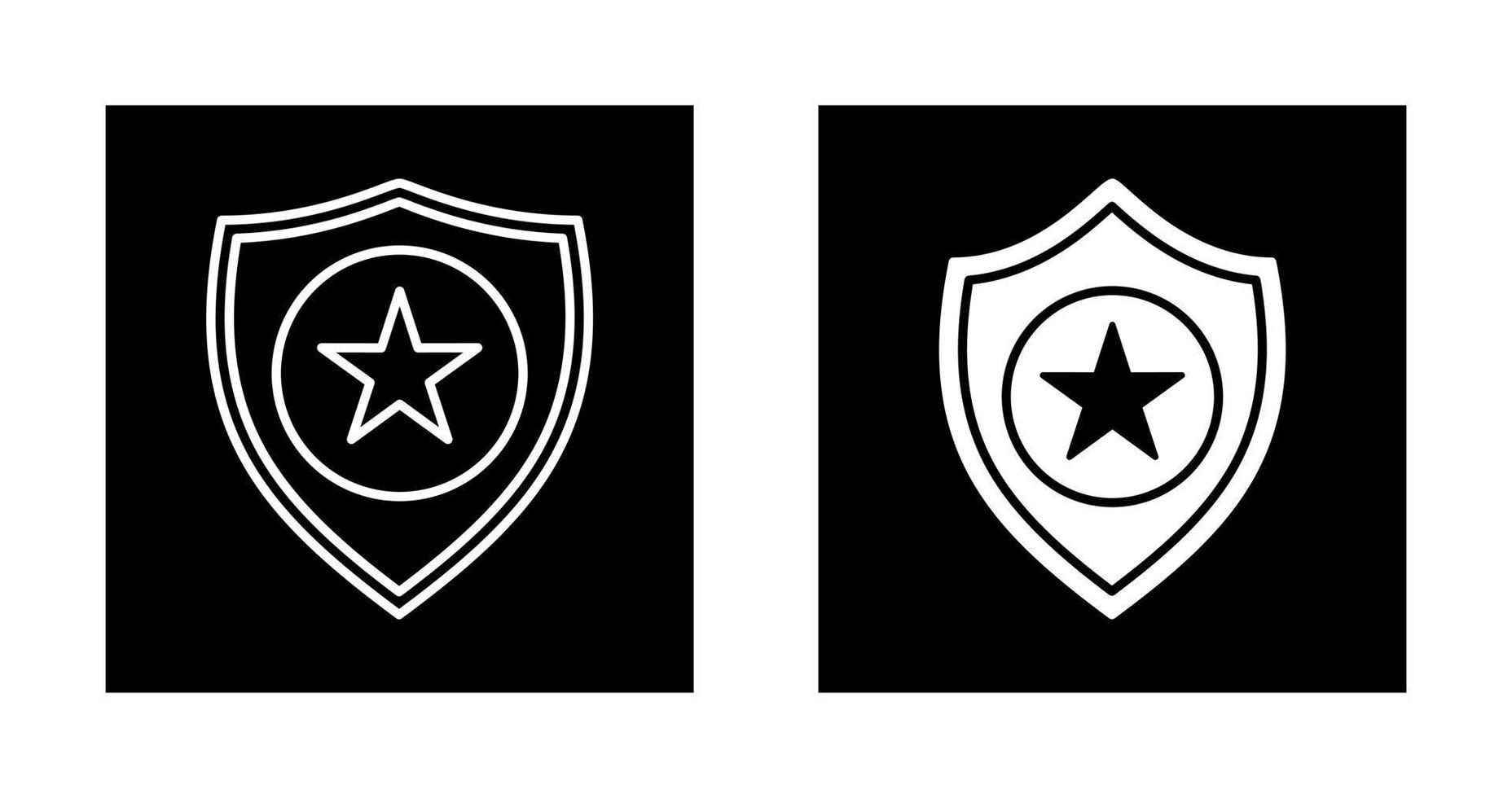 Police Badge Vector Icon