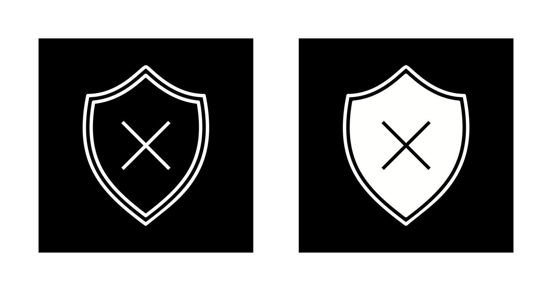 Unprotected Vector Icon