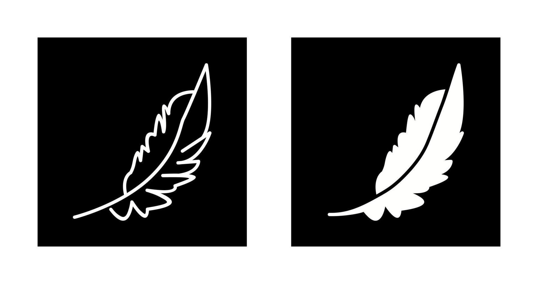 Feather Vector Icon