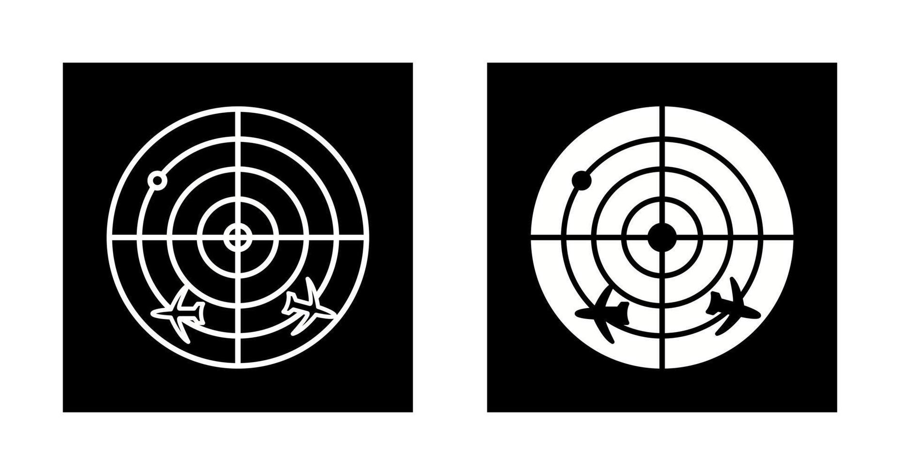 Radar Screen Vector Icon
