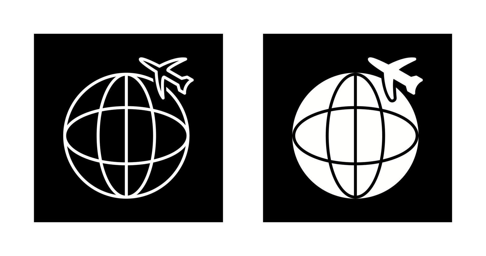 International Flights Vector Icon