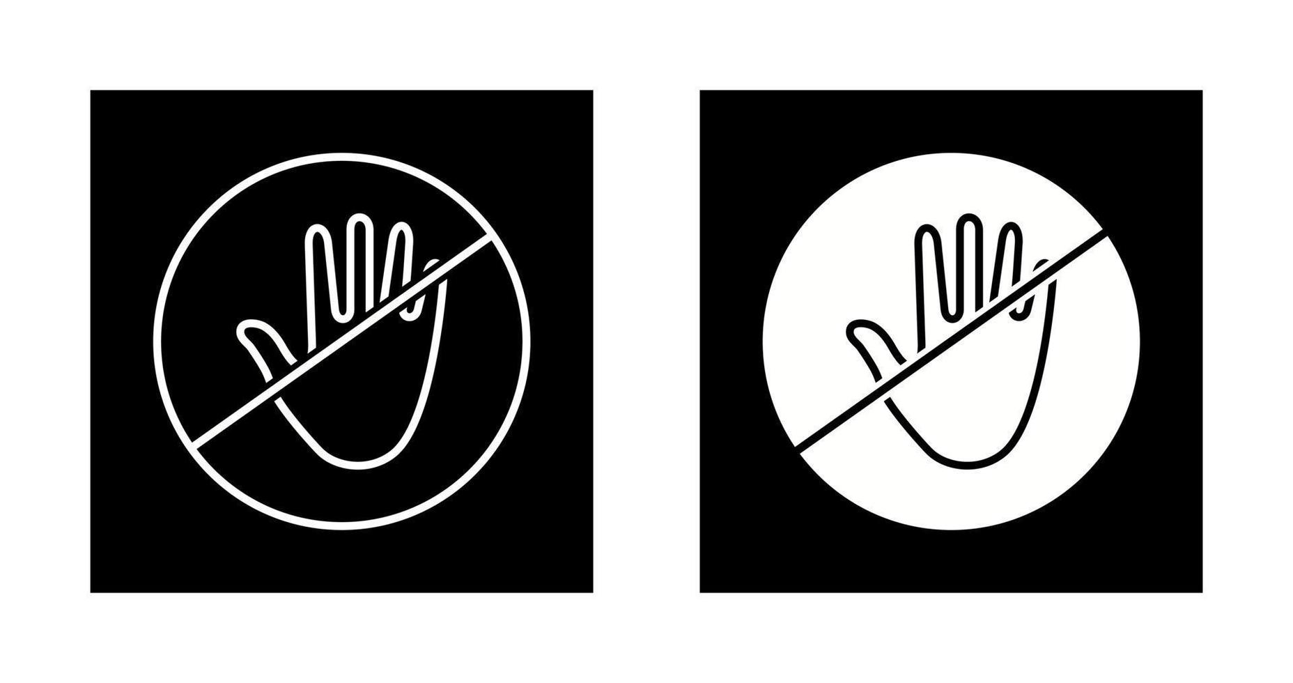 No Entry Sign Vector Icon