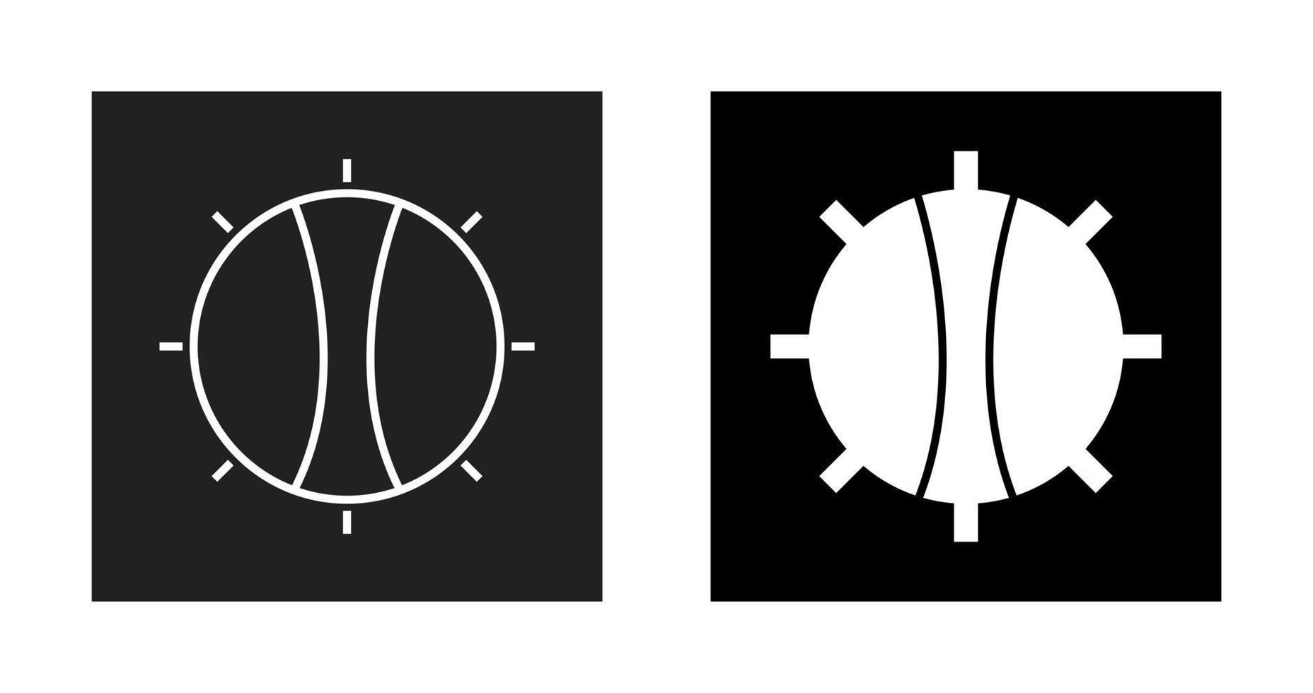 Temperature Knob Vector Icon