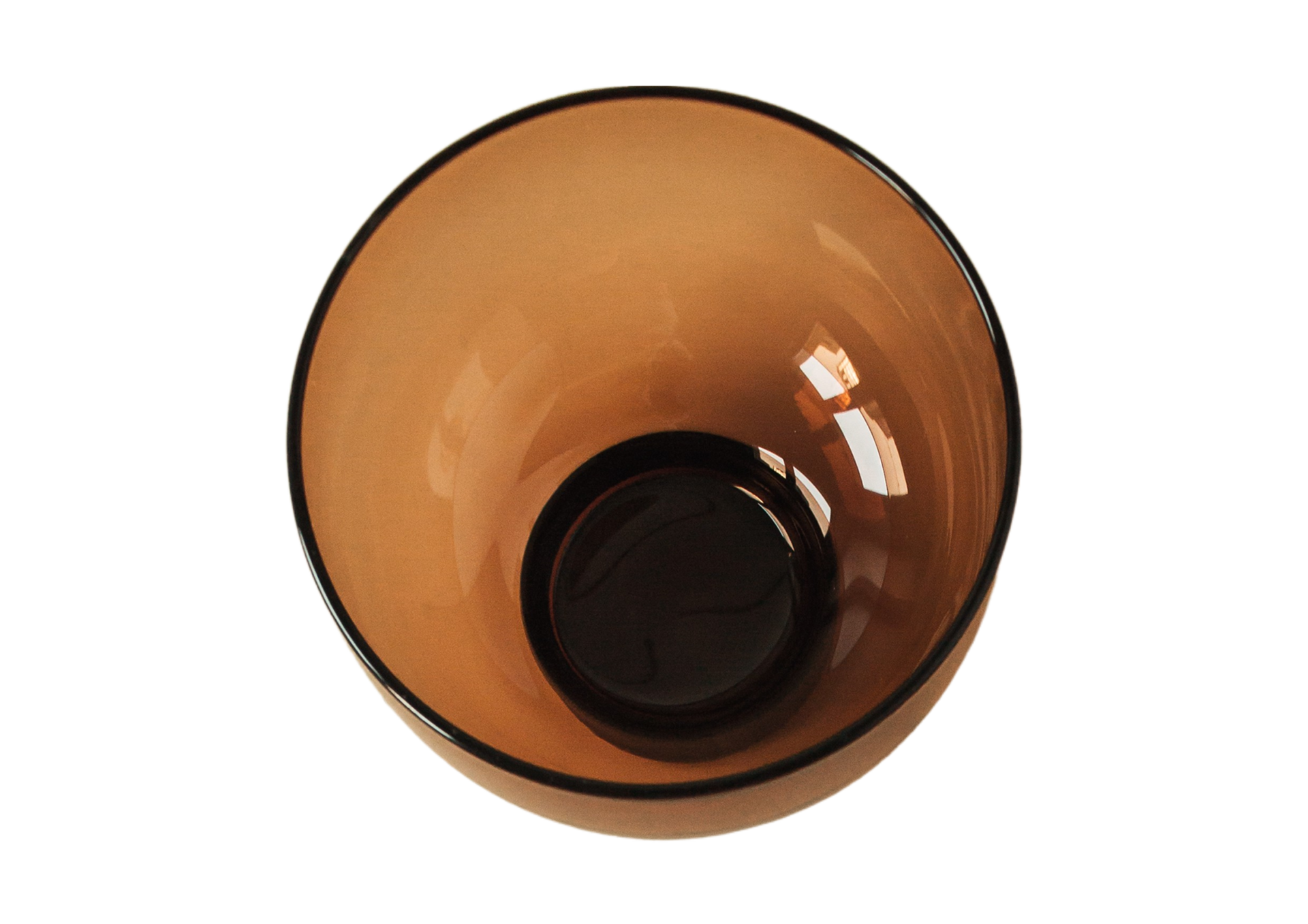 Free Brown glass isolated on a transparent background 22735493 PNG with