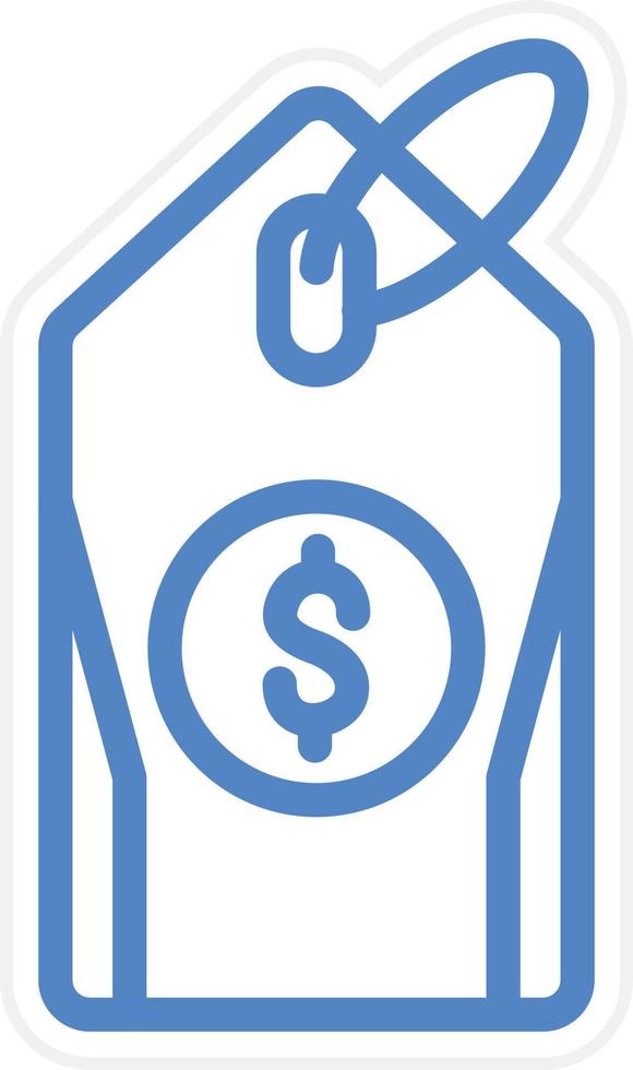 Price Tag Vector Icon Style