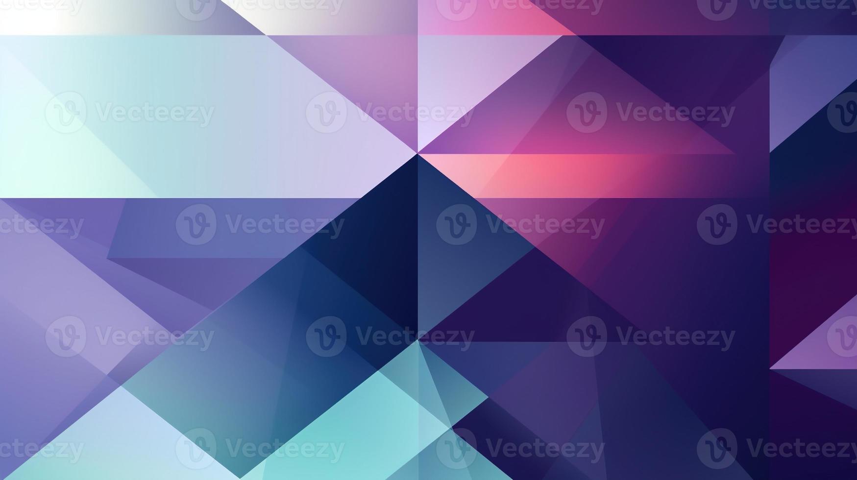 Abstract geometric background with colorful triangles photo