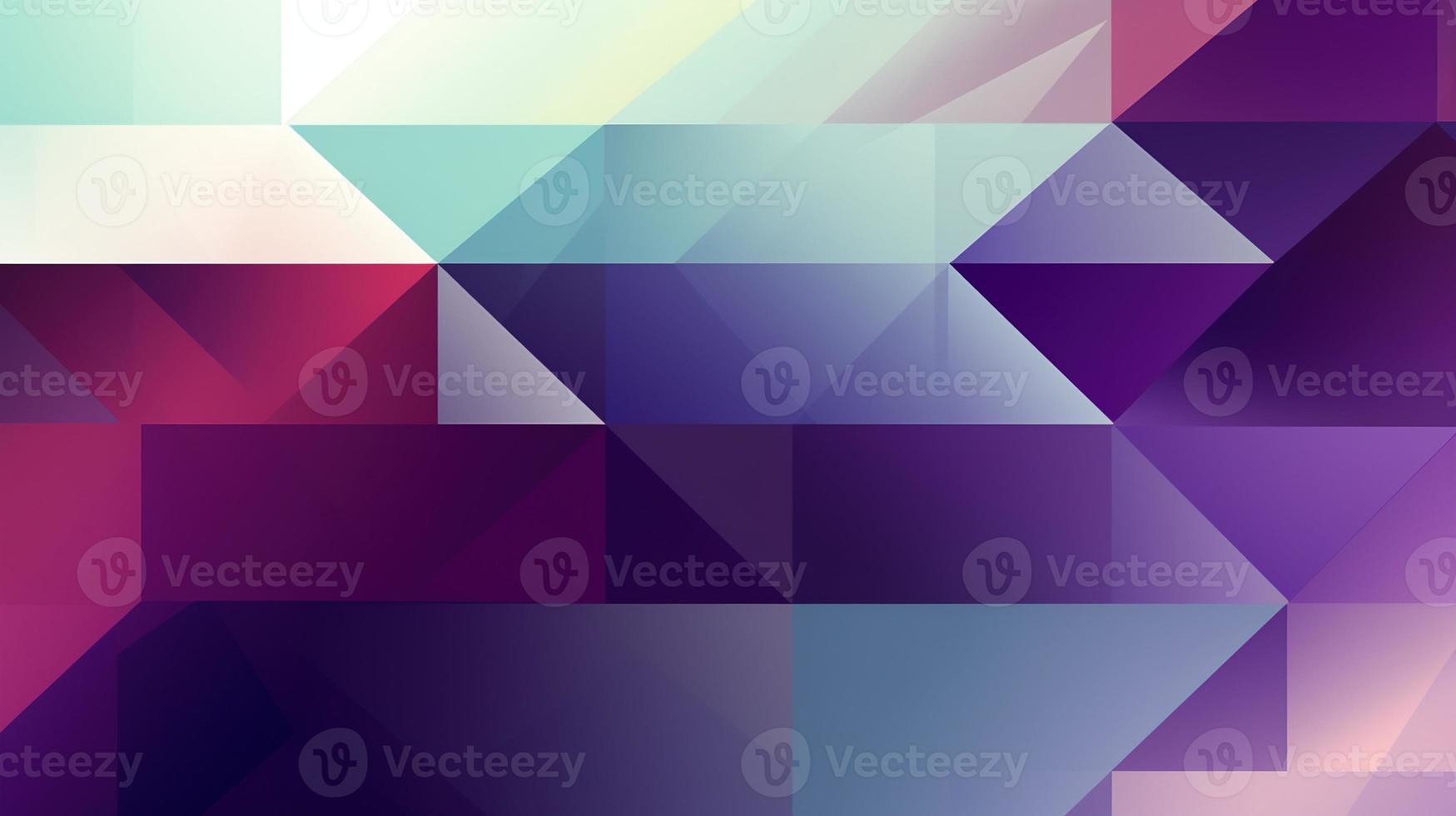 Abstract geometric background with colorful triangles photo