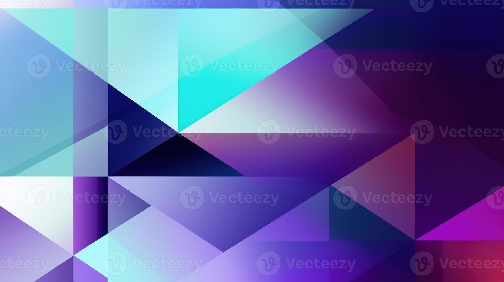 Abstract geometric background with colorful triangles photo