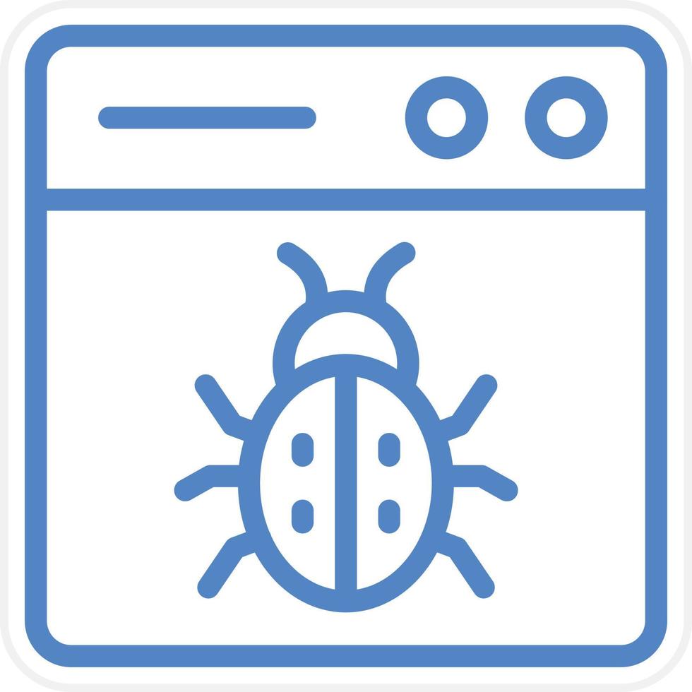 Malware Vector Icon Style