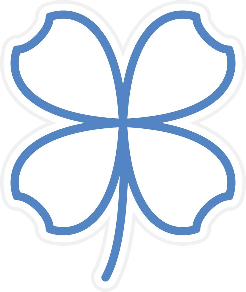 Clover Vector Icon Style