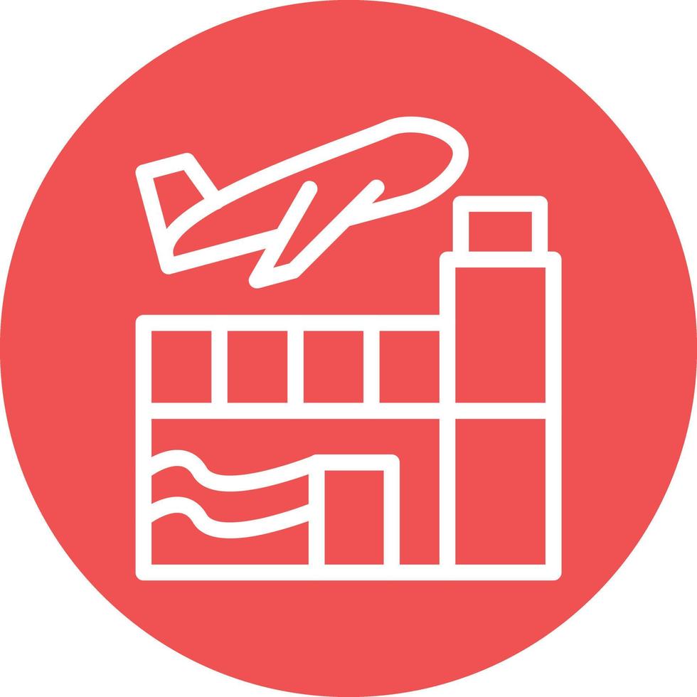 Airport Vector Icon Design