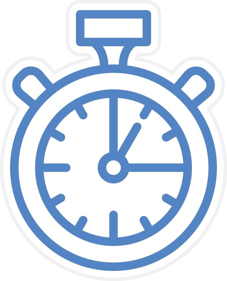 Chronometer Vector Icon Style