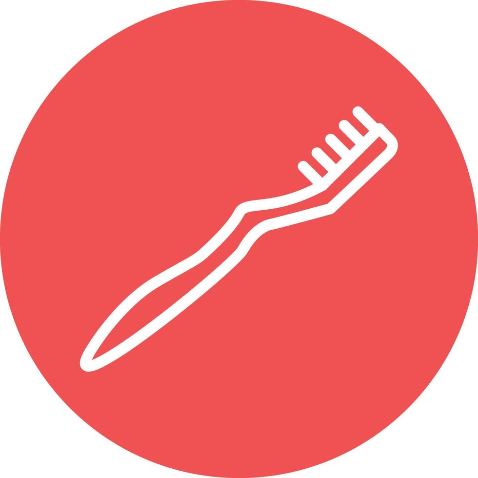 Toothbrush Vector Icon Design