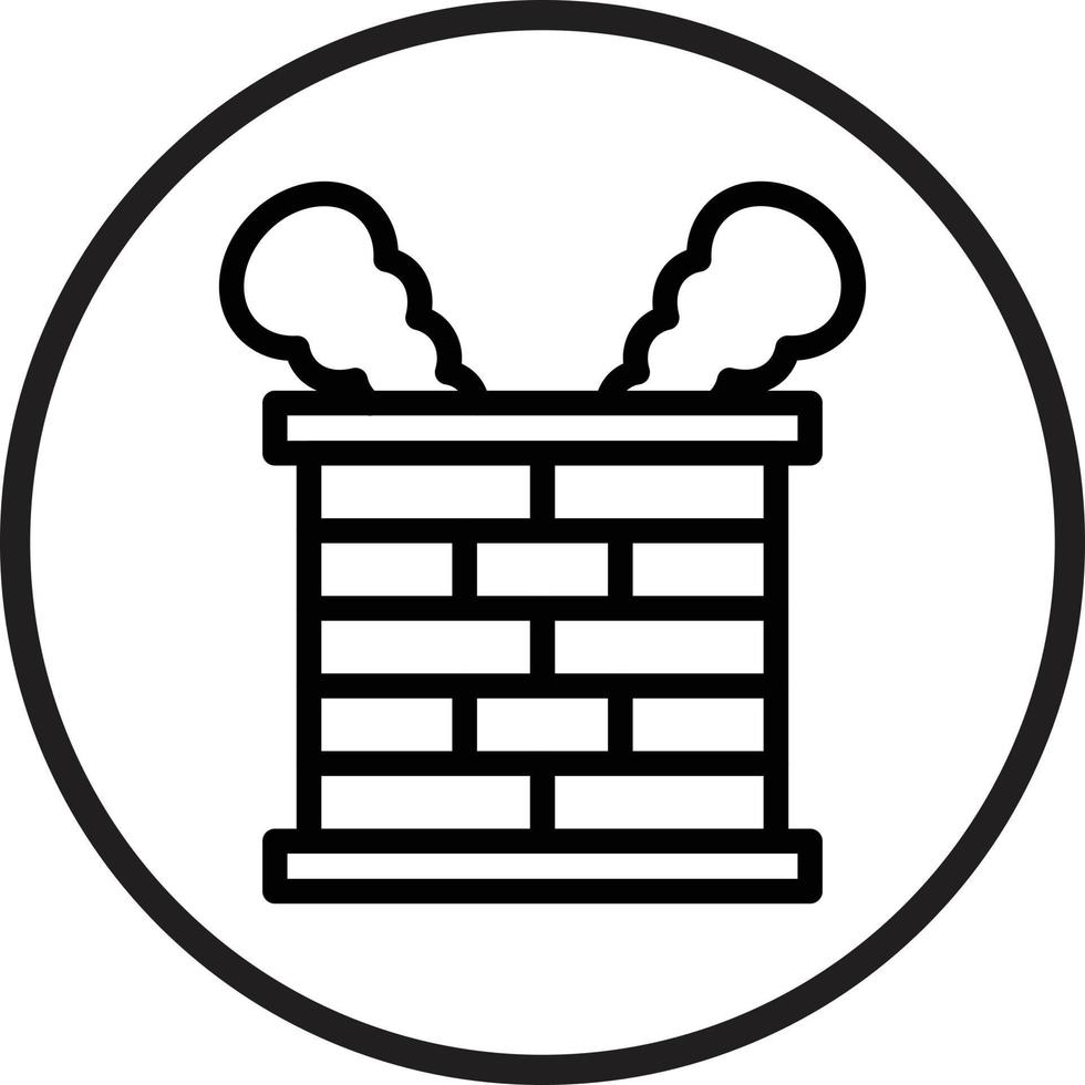 Chimney Vector Icon Style