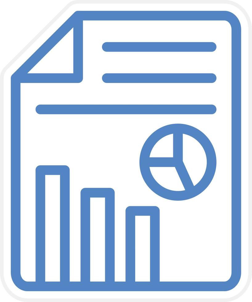 Seo Report Vector Icon Style