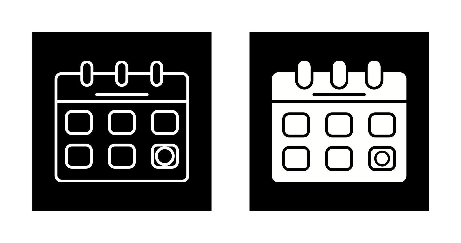 Calendar Vector Icon
