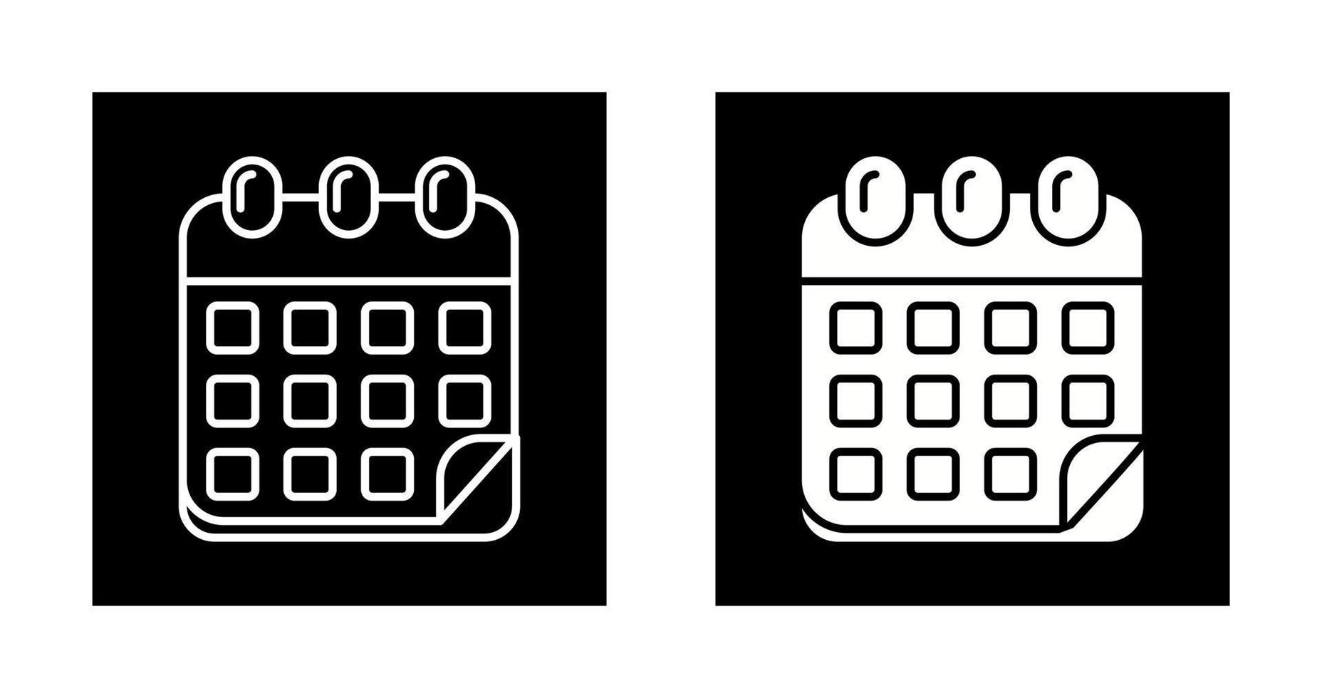Calendar Vector Icon