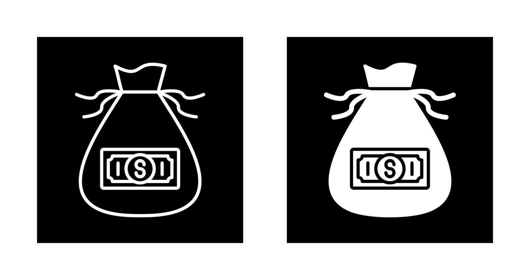 Money Bag Vector Icon