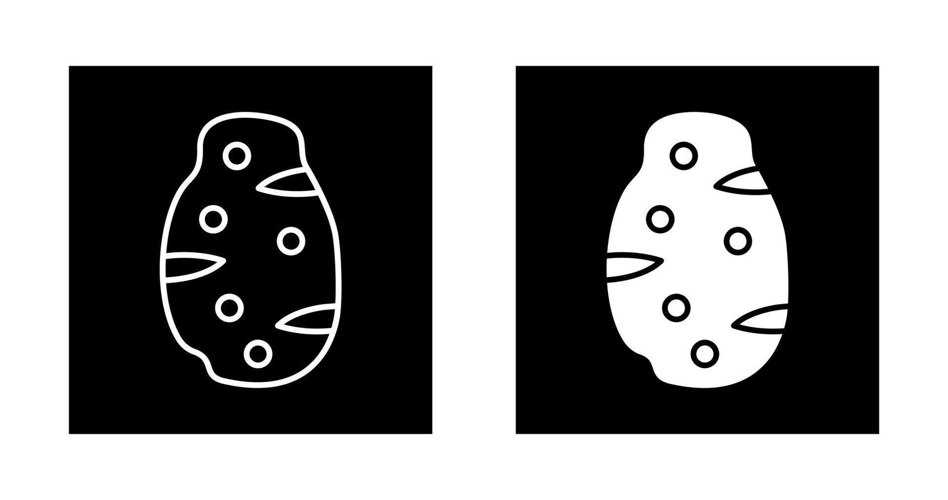 Potato Vector Icon