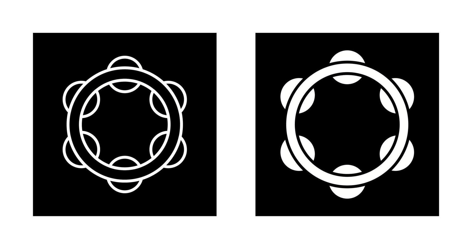 Tambourine Vector Icon