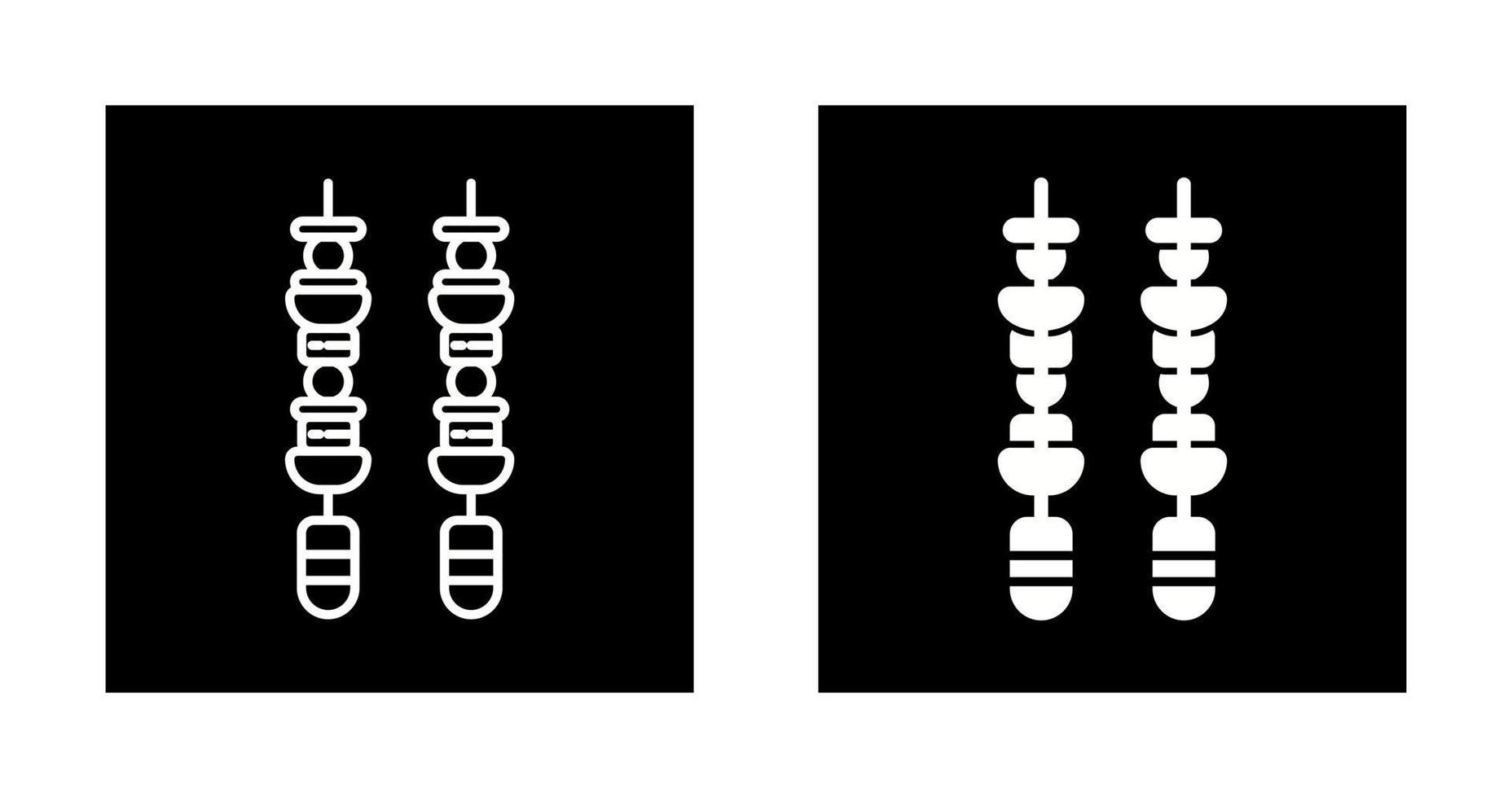 Skewer Vector Icon
