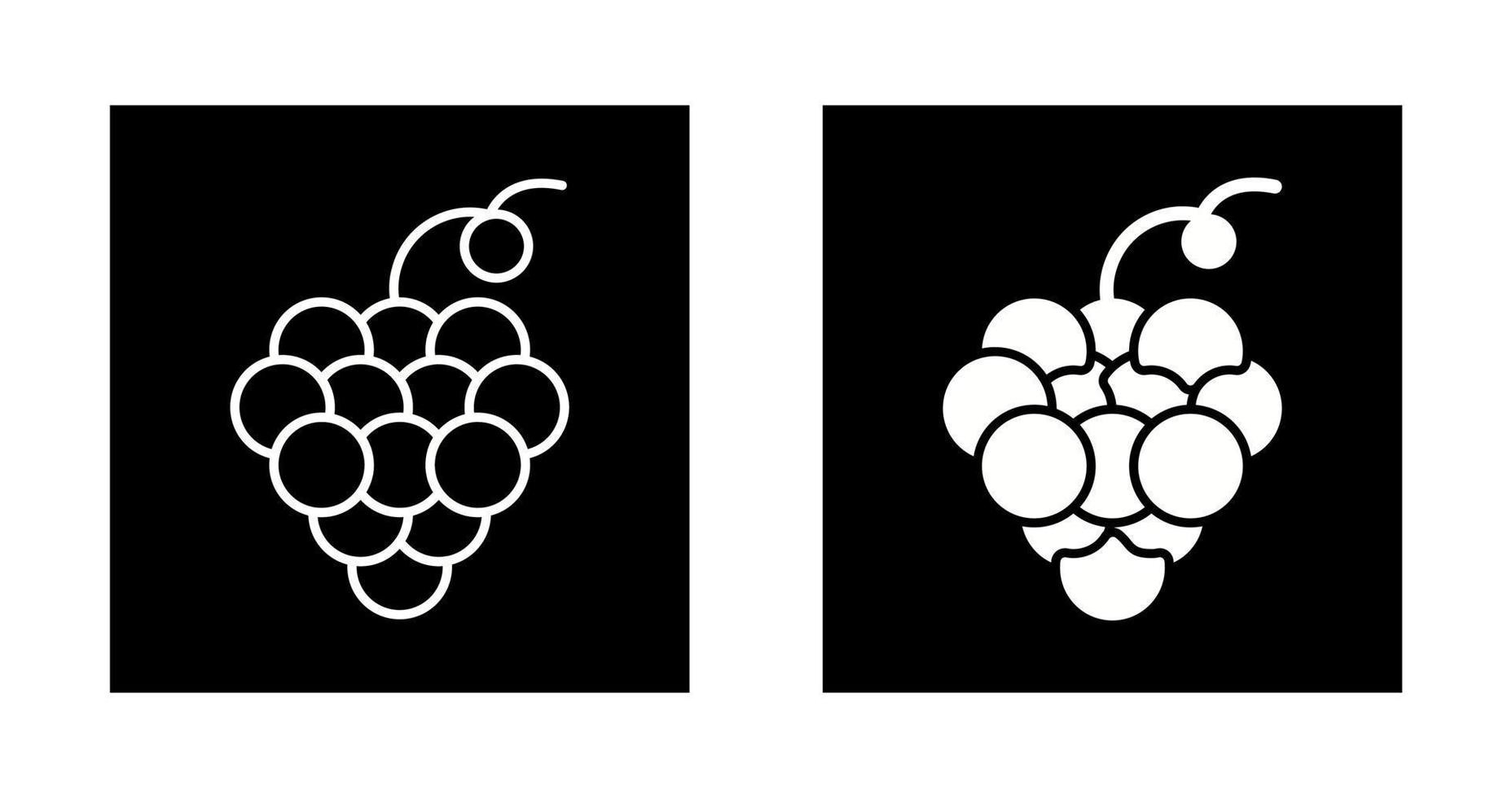 Grapes Vector Icon