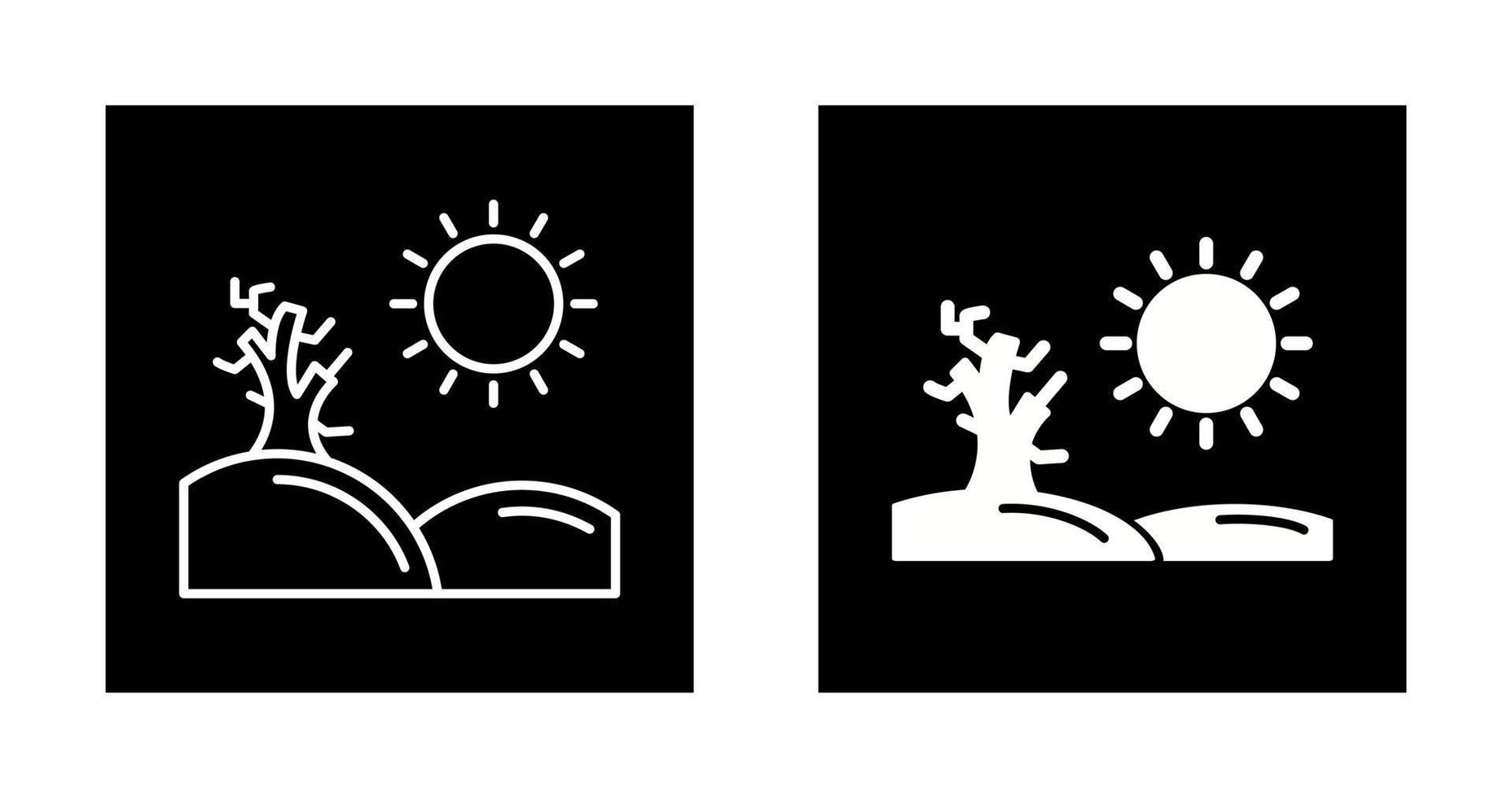 Desert Vector Icon