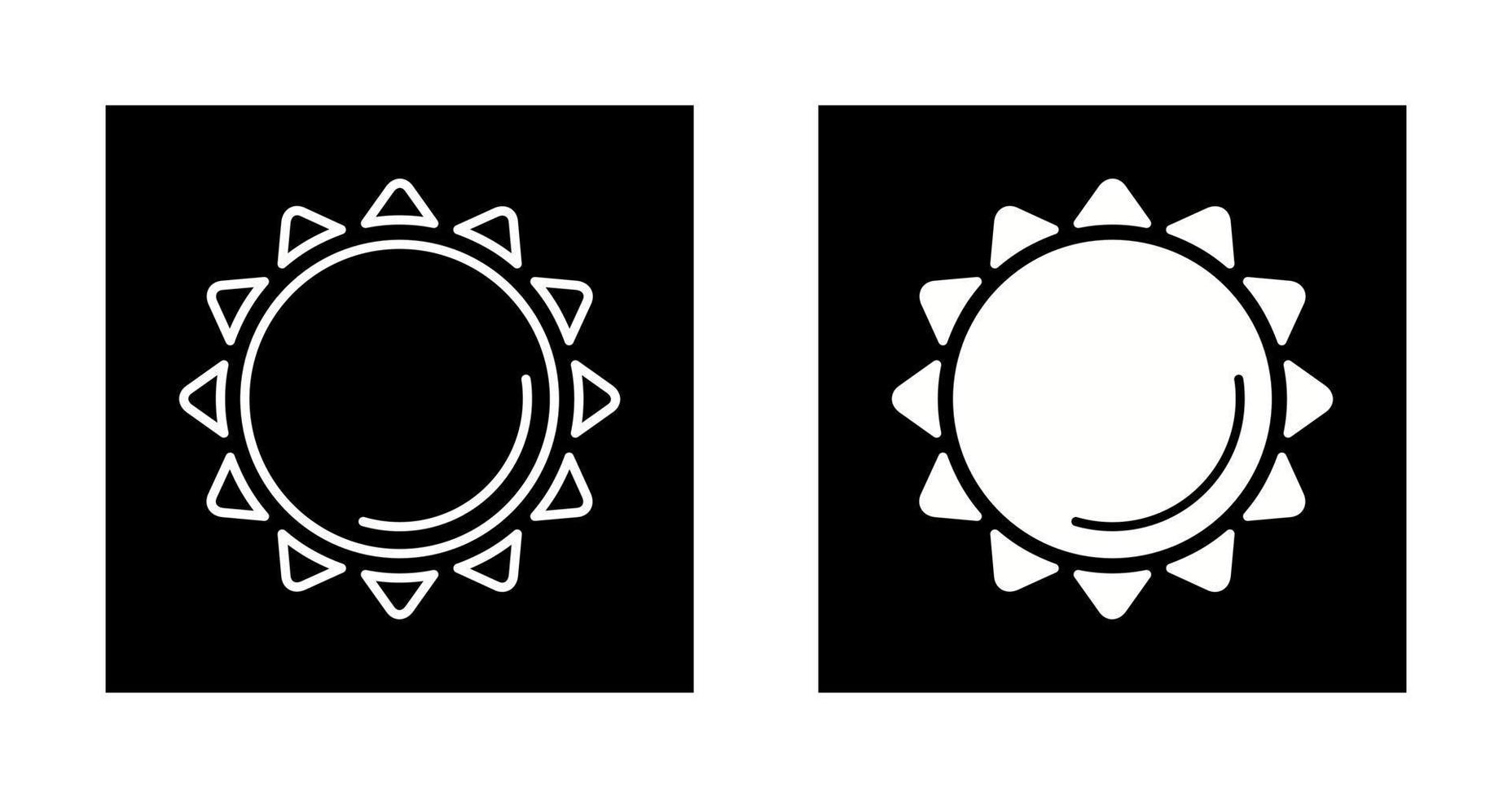 Sun Vector Icon