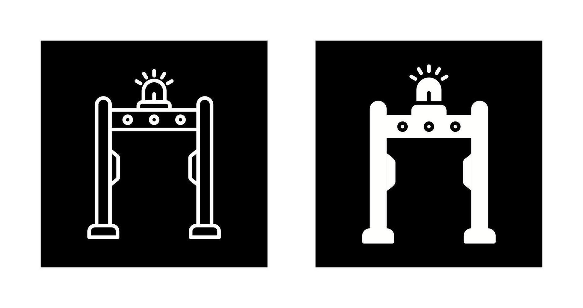Metal Detector Vector Icon