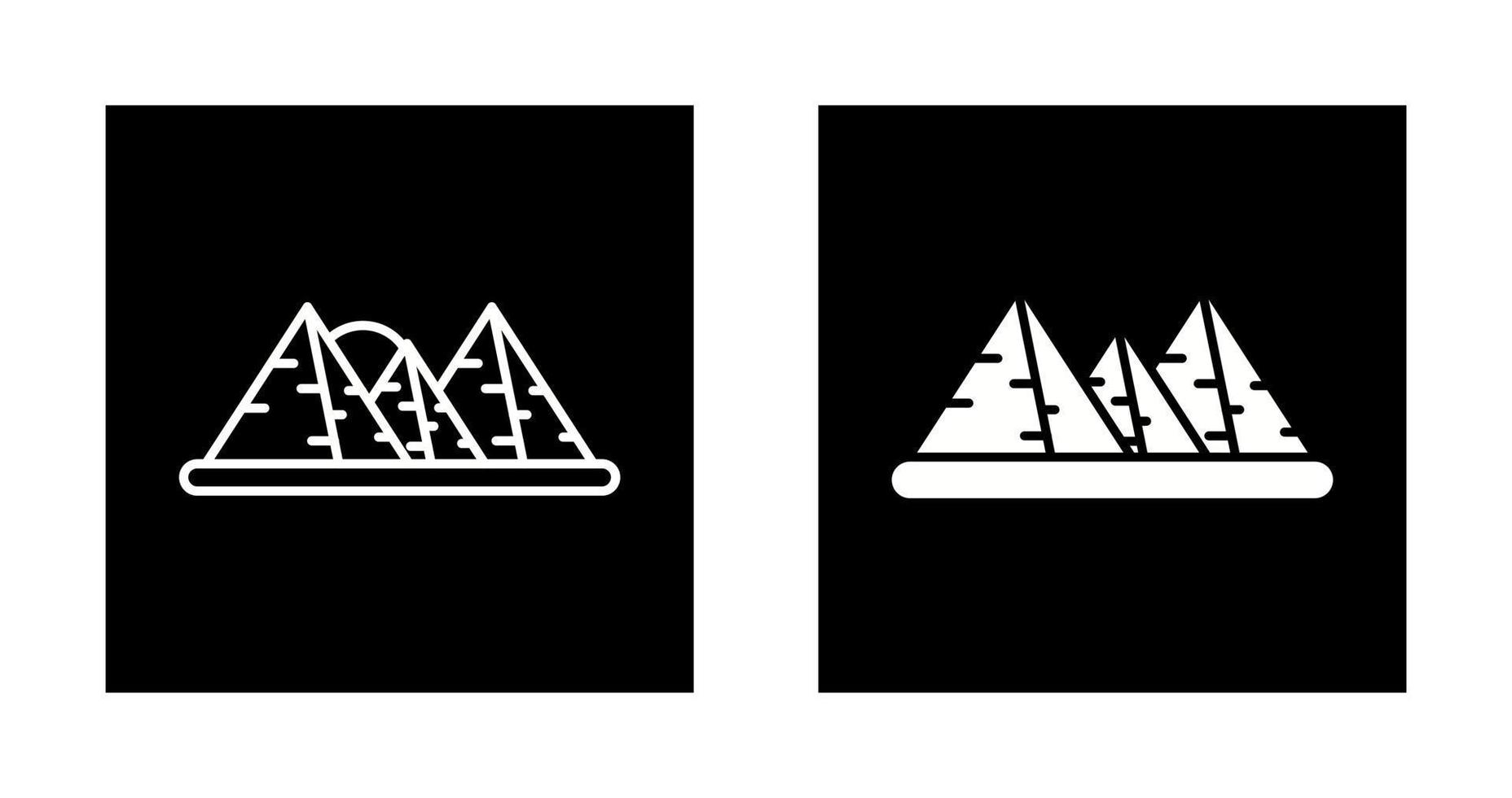 Pyramid Vector Icon