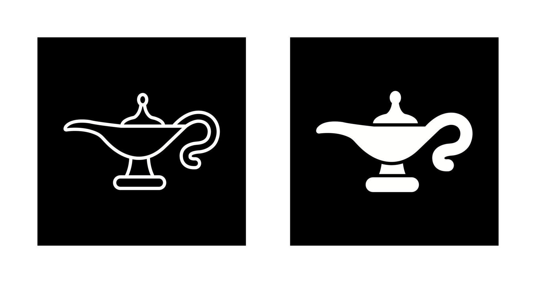 Genie Lamp Vector Icon