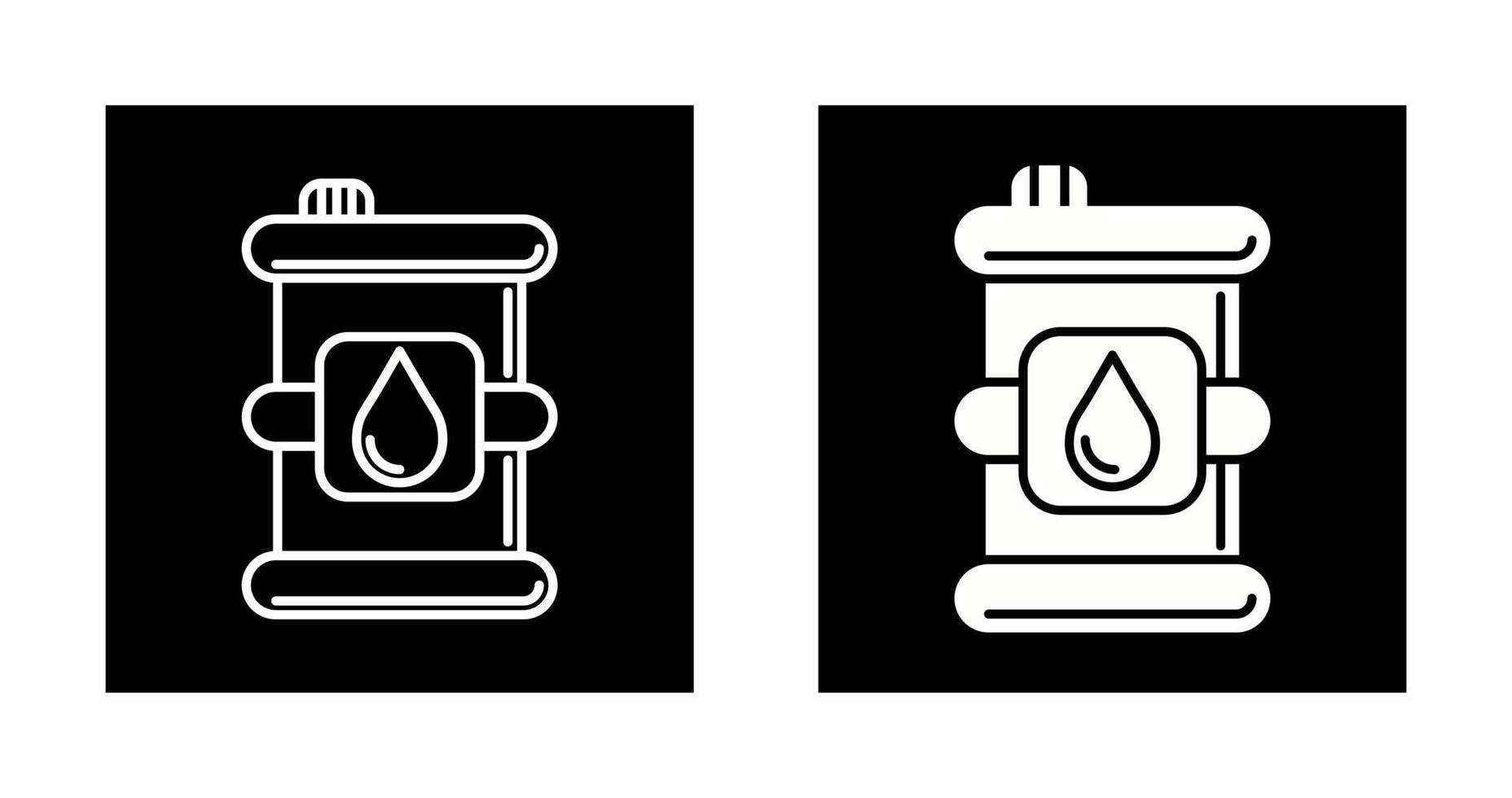 Oil Barrel Vector Icon