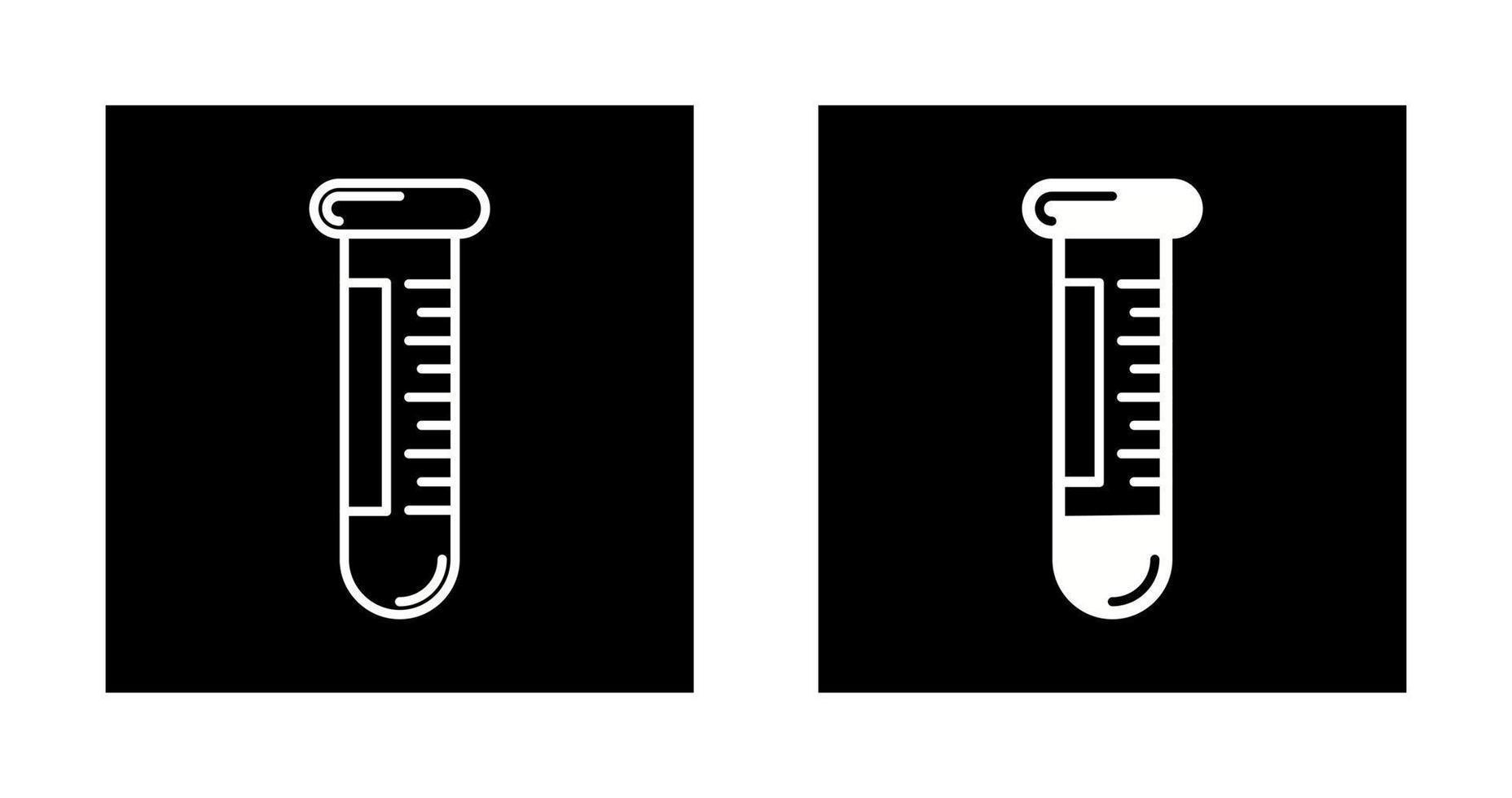 Sample Tubes Vector Icon
