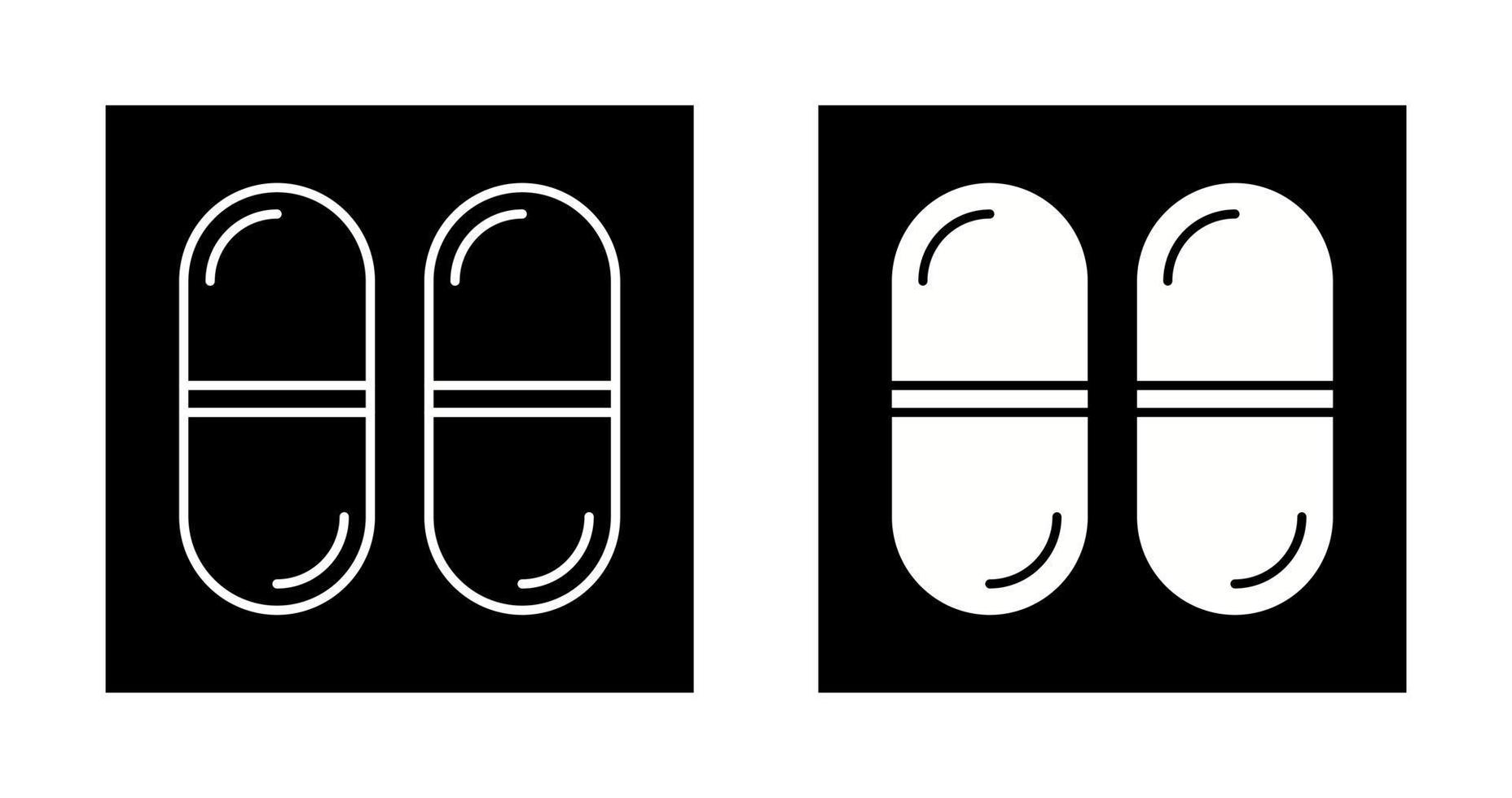 Capsules Vector Icon