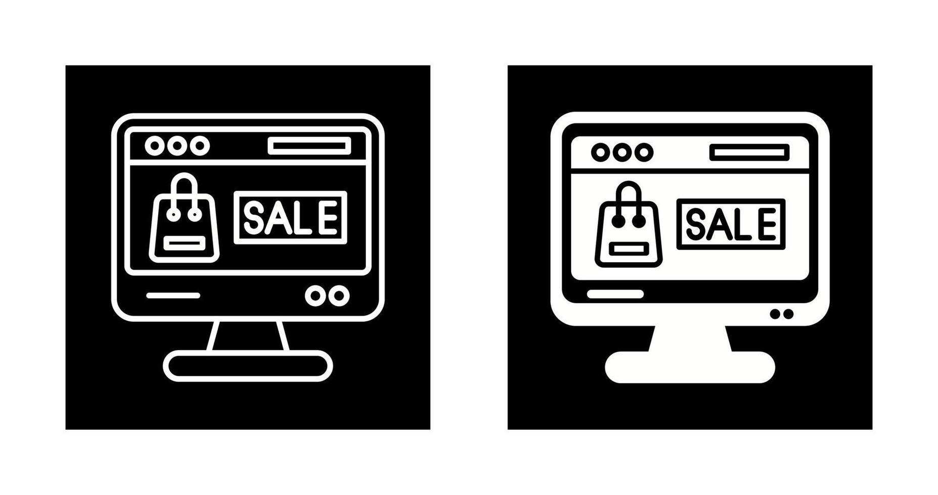Online Sale Vector Icon
