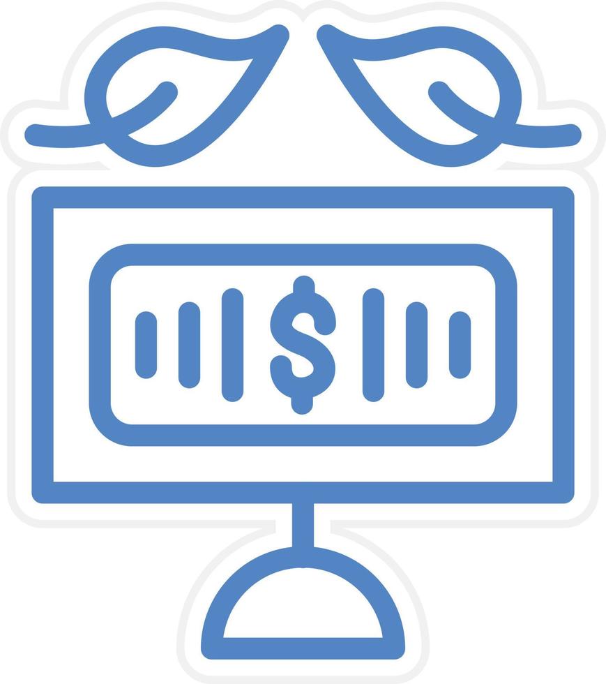 Green Economy Vector Icon Style
