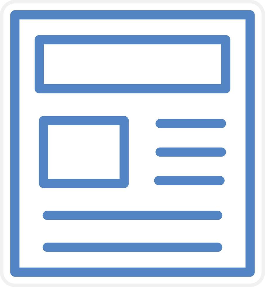 Paper Vector Icon Style