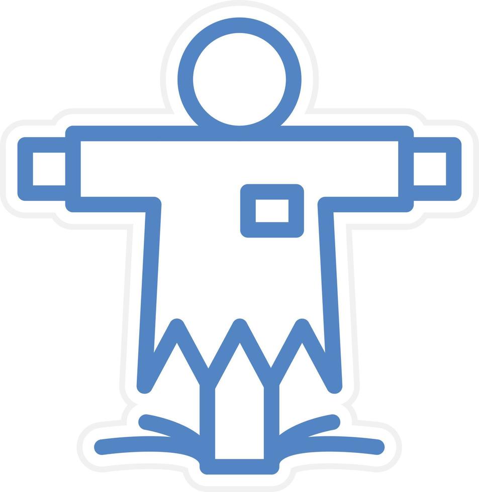 Scarecrow Vector Icon Style