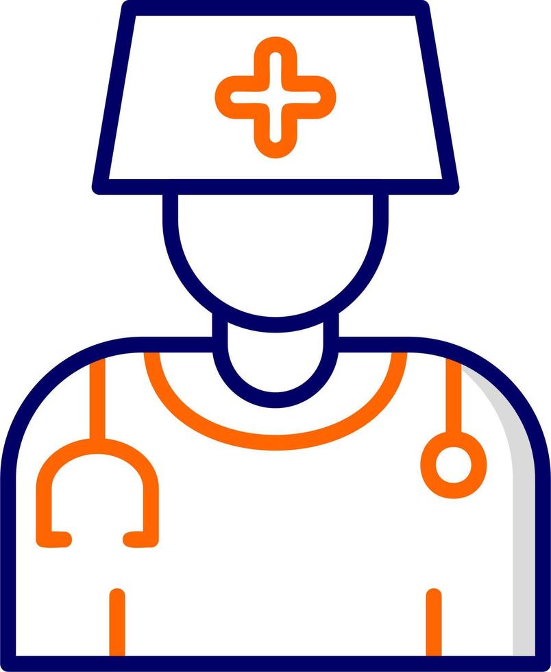 Lady Doctor Vector Icon